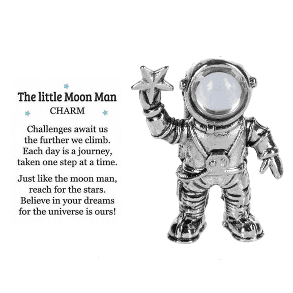Little Moon Man Pocket Charm
