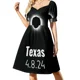 thumbnail image 2 of Divertido regalo de Goldendoodle. Vestido de manga corta con estampado de Golden Doodle The Dood. Vestidos de fiesta, vestidos de noche para mujer., 2 of 8