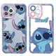 thumbnail image 4 of Cartoon Lilo Stitch Phone Case for Apple iPhone 15 Pro Max 13 14 Plus 12 Mini 11 Pro XR 8 SE 7 6S XS MAX Matte Shockproof Cover, 4 of 5