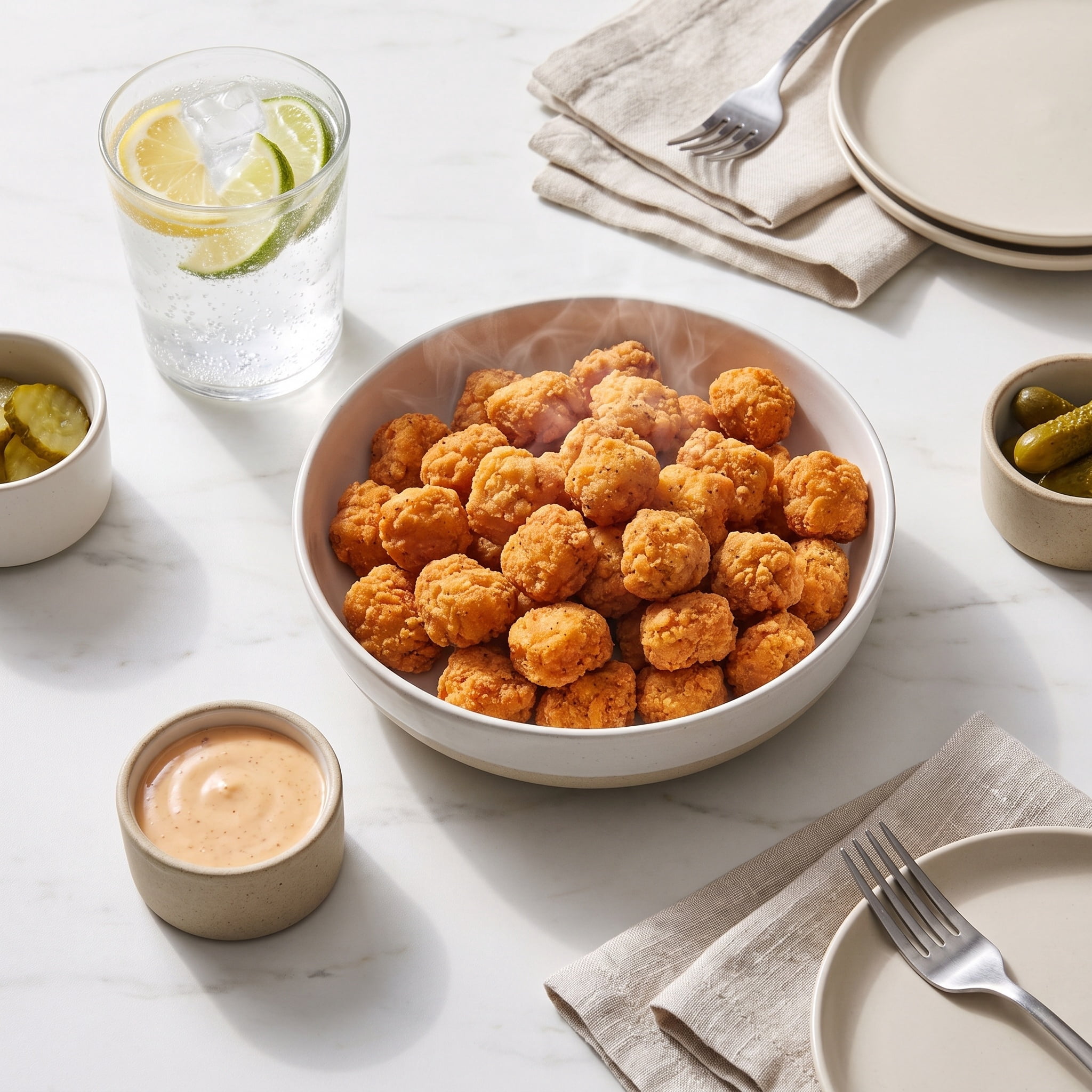 Sprite and Popcorn Chicken Meal Bundle