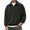 Black -AV32, variant on Nestiefly Men's Quarter-Zip Polar Fleece Jacket, Long Sleeve Half Zip Fleece Pullover Sweaters Thermal Golf Sweatshirt White S