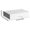 thumbnail image 3 of Fmbmuo Desk Storage Box With Lid , Reusable Card Storage Box Office Storage Boxes With Lids For Bathroom Bedroom Dorm Kitchen Door, 3 of 6