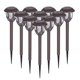 thumbnail image 1 of Paquete de 10 Luces Solares para Jardín, Luz Led para Jardín, Luz de Paisaje, Luz Blanca Cálida Tomshine Luz del césped, 1 of 7