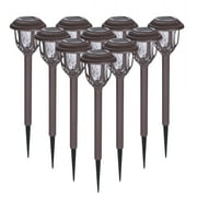 Tomshine 10pcs Solar Powered Lawn Lights, Water Ripple Garden Lamp, IP44 Water-resistant Landscape Light for Lawn Patio Yard