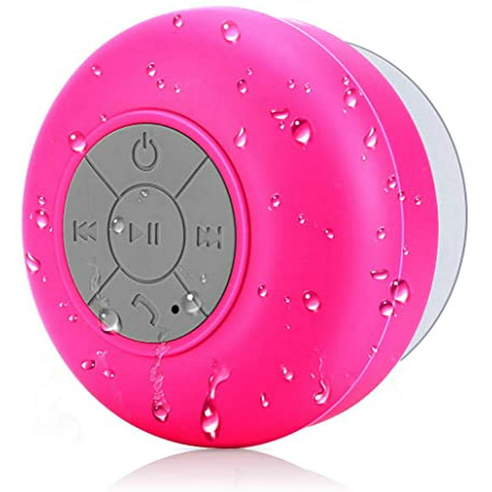 Bluetooth Handsfree Portable Wireless Shower Speaker. Waterproof, Built
