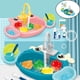 thumbnail image 5 of Los juguetes del fregadero juegan los ptos con el agua Becerro azul Sunnimix Juguetes de fregadero de cocina, 5 of 7