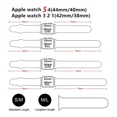 thumbnail image 3 of Correa Para Apple Watch Silicon Series 9 8 7 6 5 Se Ultra, 3 of 3