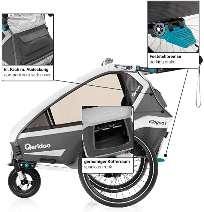 Qeridoo Kidgoo1 Sport Grey