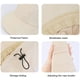 thumbnail image 3 of Sombrero de 54-58cm con circunferencia ajustable parasol, sombrero con protección solar para mujer, sombrero para el sol transpirable de secado rápido antiultravioleta de verano, 3 of 5