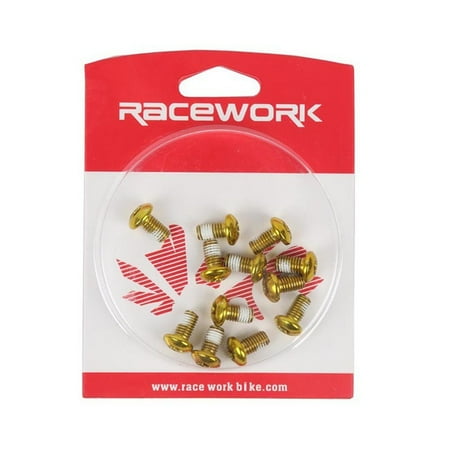 

BTOER MTB Mountain Bike Stainless Disc Brake Rotor Bolts Bicycle M5x10mm T25 Screw