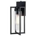 thumbnail image 6 of Kilbourne 1 Light Black Dusk to Dawn Outdoor Wall Lantern Clear Glass, 6 of 11