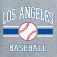 thumbnail image 6 of Wild Bobby City of Los Angeles LA Baseball Fantasy Fan Sports Men's Tank Top, Heather Grey, X-Large, 6 of 6
