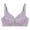 Purple, variant on Women Everyday Wirefree Bra Breathable Push Up Bra Comfortable Support without Underwire for Everyday Wear XXL Blue