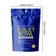 thumbnail image 2 of Japceit Toilet Bowl Cleaning Powder, Portable Fizzing Cleaner Tablets, Bathroom Foaming Cleaner for Stain Removal, Deodorizing, Deep Cleaning, 2 of 9