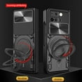 thumbnail image 5 of Case for Google Pixel 9 Pro Fold with Rotatable Kickstand, Military Grade Shockproof Protective Phone Case with Slide Camera Cover for Google Pixel 9 Pro Fold CQ Black, 5 of 9