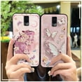 thumbnail image 5 of KDY-Phone Case For BLU View3/B140DL, Back Cover Fashion Design Phone Pouch Graffiti Full wrap Waterproof Shockproof Cute flower Cartoon Dirt-resistant Oil Painting TPU Protective Durable, 5 of 9