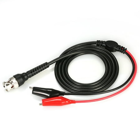 LODESTAR BNC to Alligator Clips Test BNC to Dual Testing Clip Test Leads Probe 50MO RF Coaxial Cable with BNC Head