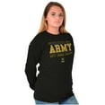 thumbnail image 4 of US Army Star Logo Duty Honor Country Unisex Plus Size Long Sleeve Shirt Brisco Brands 2X, 4 of 5