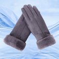 thumbnail image 2 of Guantes de mujer de completo Guantes a prueba de gris Sunnimix Guantes de invierno de las mujeres, 2 of 7