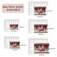 thumbnail image 6 of Christmas Truck Outdoor Rug 5x7 Ft, Non Slip Washable Area Rug, Farmhouse Xmas Tree Red Buffalo Plaid Patio Rugs Carpet Runner, Large Floor Mat for Indoor/Outdoor Deck Porch Camping, 6 of 8
