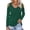 Green, variant on MEICHEN Spring and Summer Women's Clothing Color Cotton Fashion Solid Color Strapless Long Sleeved T Shirt