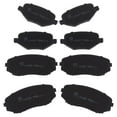 thumbnail image 2 of TOPAZ D1258 D1377 8Pcs Front & Rear Ceramic Disc Brake Pads Compatible with Ford Edge 2011-2014 Lincoln MKX 2011-2015, 2 of 8