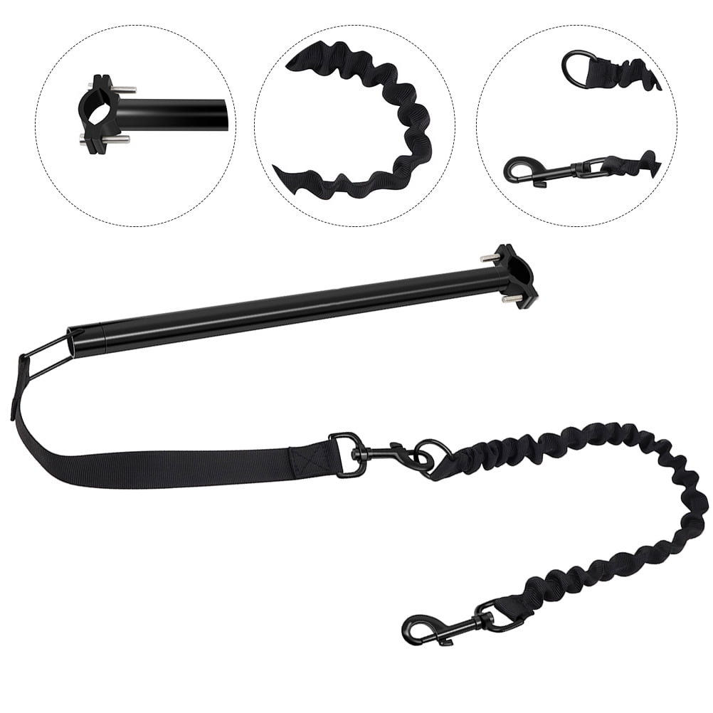 Dog Bike Leash Attachment Free Retractable Dog Bicycle Leash for Running Exercising Jogging Cycling