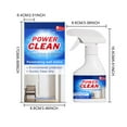thumbnail image 3 of Wall Cleaner For Painted Walls, Foaming Wall Cleaner Without Removing Paint, Wall And Baseboard Cleaner, Dirt, Dust, Odor And Stain Remover, 3 of 7