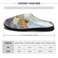 thumbnail image 2 of Men Winnie The Pooh Slippers Non-Slip Fuzzy House Slippers Warm Soft Plush Winter House Shoes Indoor Outdoor Slip-On Shoes, 2 of 7
