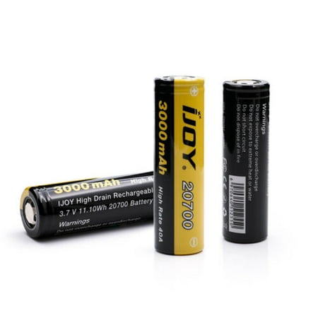 IJOY 20700 3000mAh Rechargeable Li-on Battery 3.7v 40a High Drain