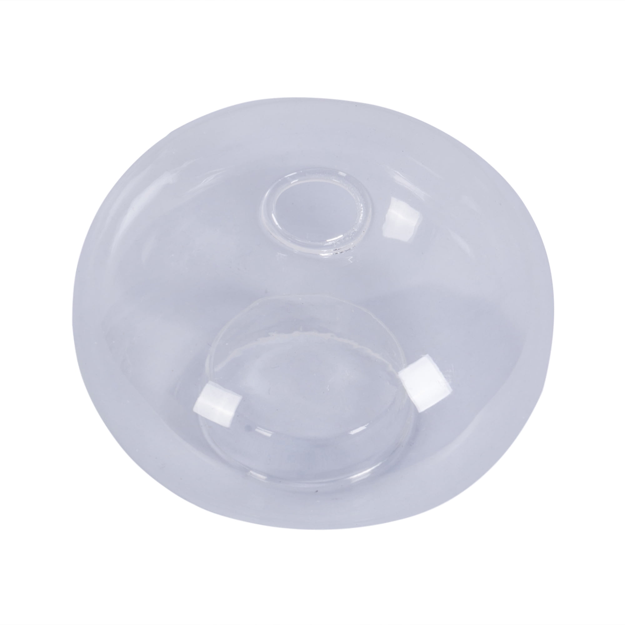 Dewadbow Round Hollow Glass Candle Holder Wedding Party Dinner