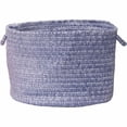 thumbnail image 5 of 14" Beige Handmade Round Braided Basket with Handles, 5 of 7