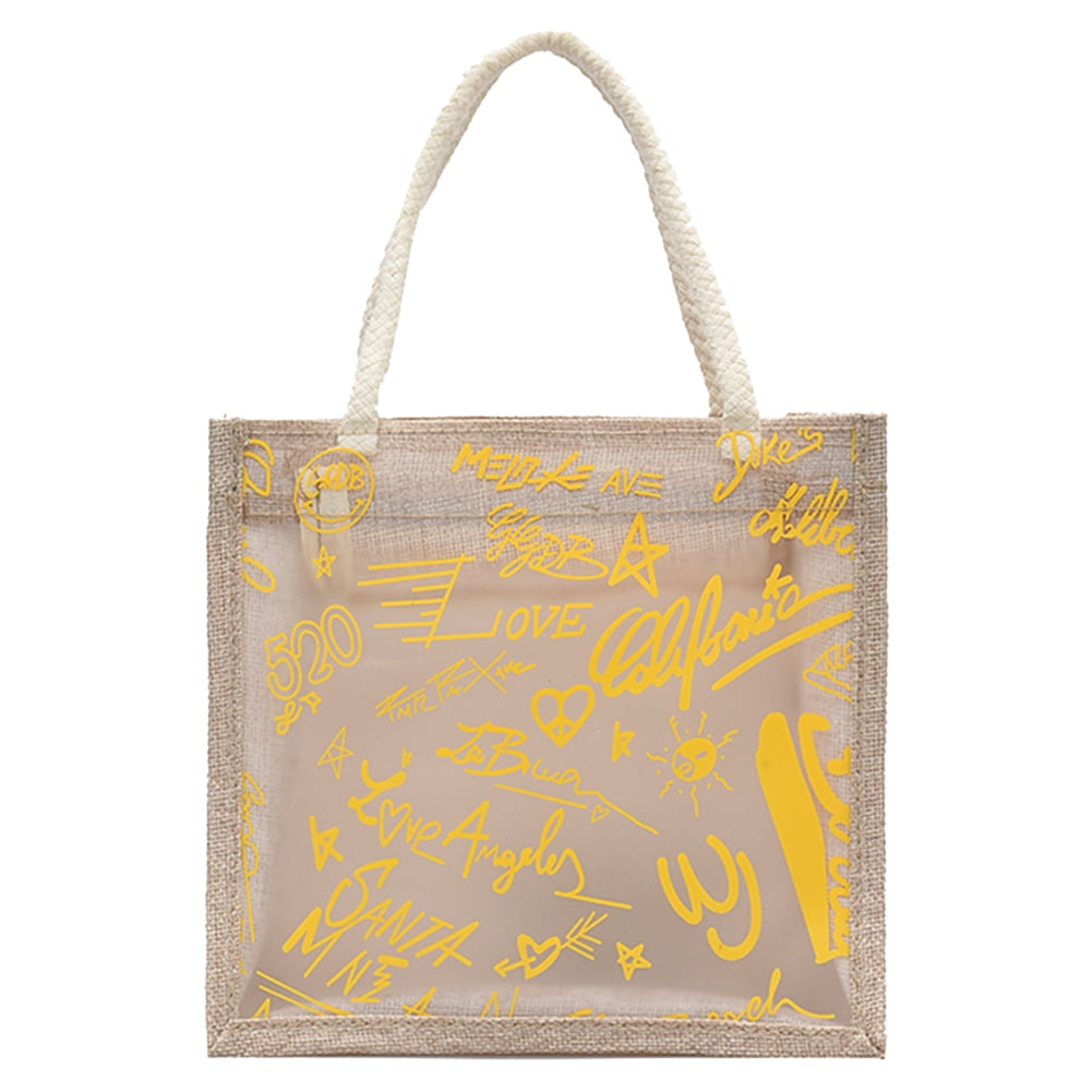 clear graffiti bolsa