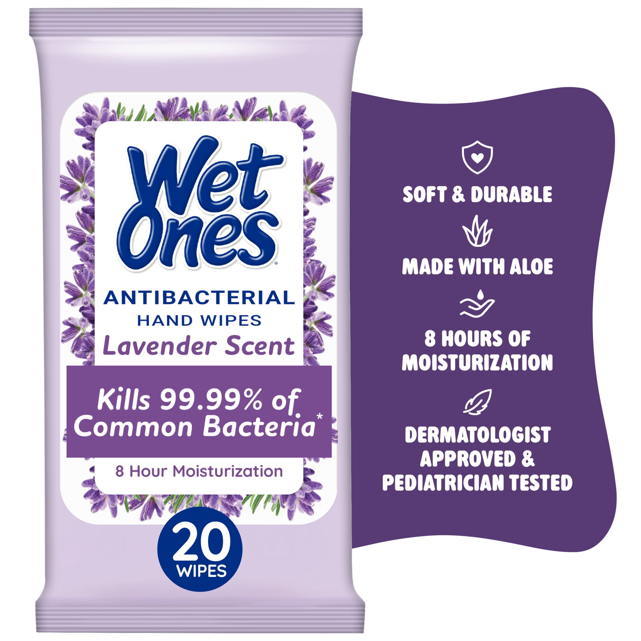 Wet Ones Antibacterial Hand Wipes, Tropical Splash Citrus Scent