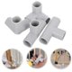 thumbnail image 3 of 4pcs Baby Playpen Parts T-Shaped Joint Baby Playpen Parts T Connector 3 Way Baby Playpen Accessories for Baby Play Yard Edition 0621., 3 of 4