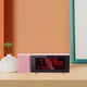 thumbnail image 1 of Moderno reloj despertador para habitaciones, número de LCD simple Número de digital, Dimmer, Reloj de noche USB para Rosado Baoblaze Radio reloj despertador, 1 of 8