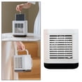 thumbnail image 3 of Aire acondicionado portátil Enfriador de aire Mini ventilador de aire acondicionado Enfriador de escritorio de 3 velocidades Enfriador de aire Estilo de batería blanca Soledad Aire acondicionado, 3 of 6