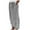 Gray, variant on Womens Sequins Pants Women's Elastic High Waisted Wide Leg Trousers Party Clubwear Loose Fashion Glitter Shiny Pants Travel Sweatpants Joggers