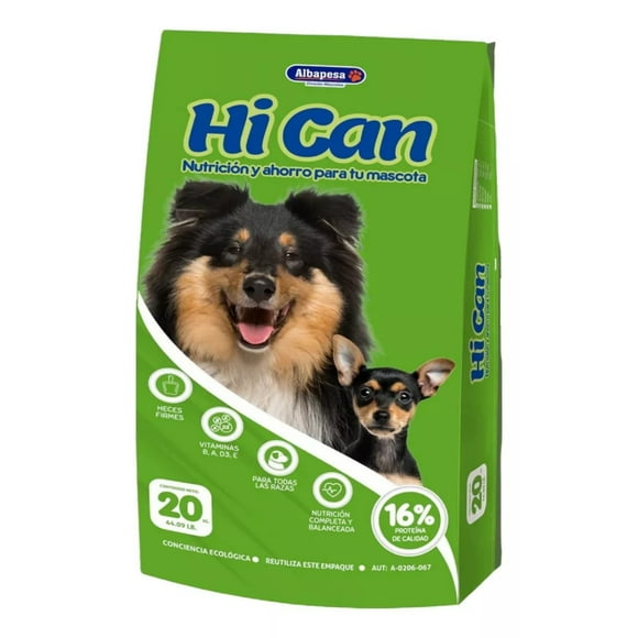 Croquetas Para Perro Hi Can 20 Kg.