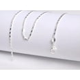 thumbnail image 3 of 1PCS 16-30inch 925 Silver Smooth Chain Necklace Accessorie Jewelry Necklace, 3 of 4