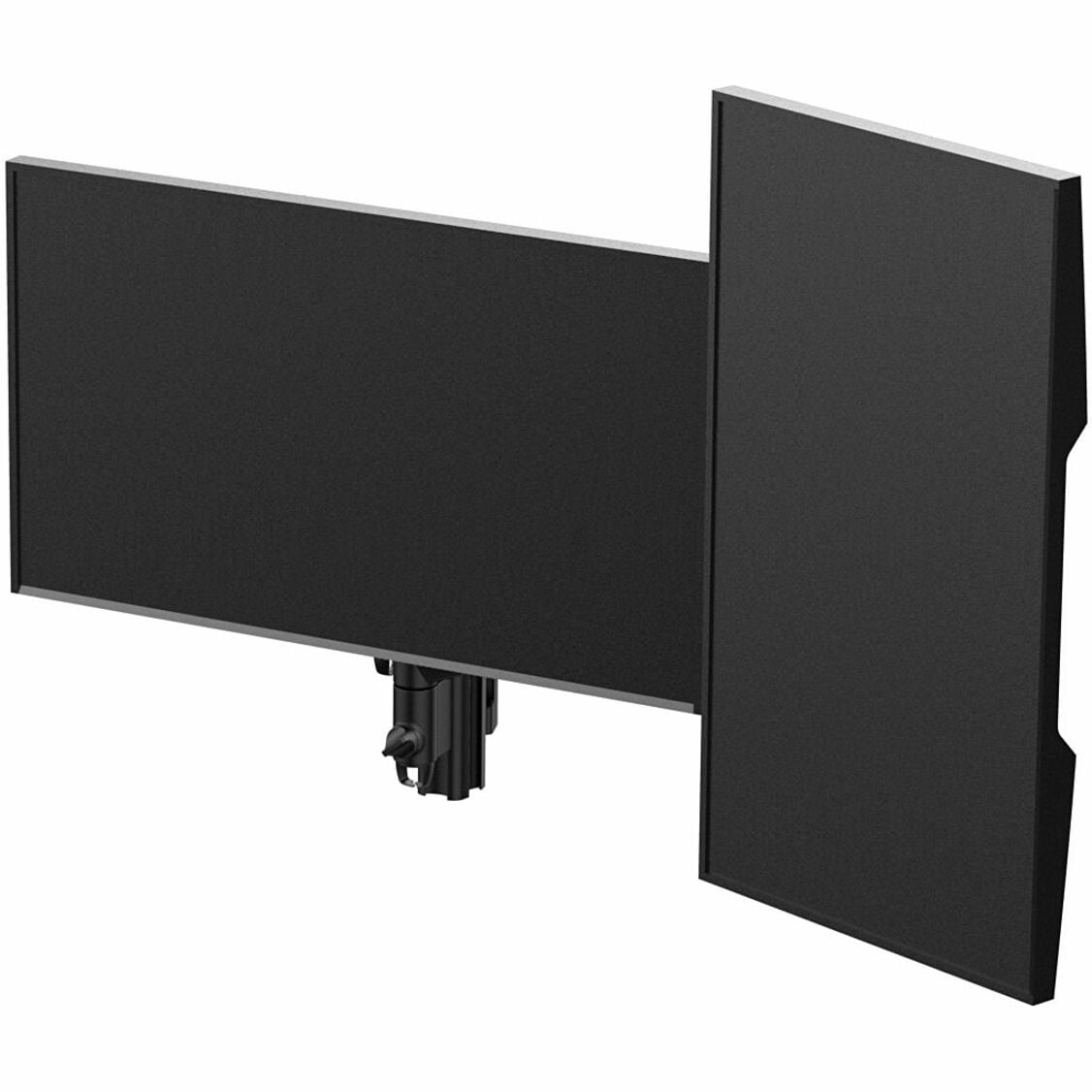 Atdec Dynamic Function Dual 27" Monitor Desk Mount Black AWMS2D40FB