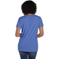 thumbnail image 3 of ComfortWash by Hanes Garment-Dyed Women's V-Neck T-Shirt Size up to 3XL, 3 of 4