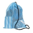 thumbnail image 1 of Bolsa Sporti De Malla Con Bolsillo Con Cremallera - Aqua, 1 of 5