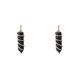 thumbnail image 3 of Qarigey Alambre envuelto encanto hombres joyería hallazgos aniversario regalo colgante cristal encantos DIY collar cadena pendientes Negro 2piezas, 3 of 5