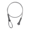 thumbnail image 2 of Terraxo Cable Anchor Cable Anchor Replacement Stainless Steel 25KN Fall Arrest Protection Construction Tree Work Reusable Cable Sling Anchor Protection Sheath 150cm, 2 of 8