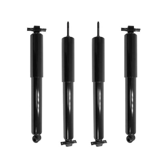 Front and Rear Shock Strut Absorber Kit - 4 Piece - Compatible with 1984 - 2001 Jeep Cherokee 1985 1986 1987 1988 1989 1990 1991 1992 1993 1994 1995 1996 1997 1998 1999 2000