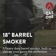 thumbnail image 5 of GasOne 18" Charcoal Vertical Smoker Grill, Portable, 5 of 8