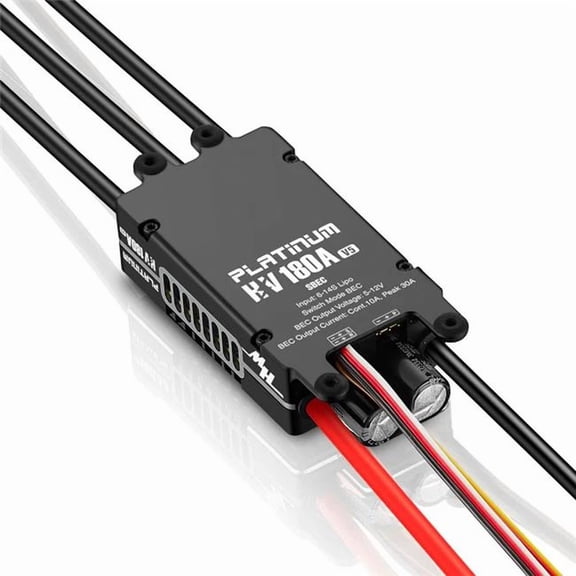 Hobbywing HWI30209103 Platinum Pro V5 ESC - 180A SBEC