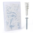 thumbnail image 1 of EcoNesxp No. Anchor Drywall Anchor 1/4 Self-tapping Plastic Drywall Anchor Inch Screw, 1 of 4