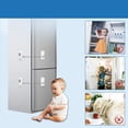 thumbnail image 3 of Combinación de Cerradura de Refrigerador, Paquete de 4 Cerraduras de Refrigerador para Niños, Cerradura Adhesiva para Congelador, Cerradura de Refrigerador Segura para Niños, 3 of 5